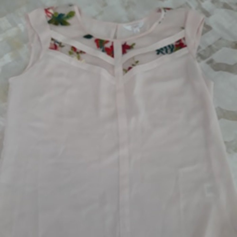 Chiffon with stitch blouse